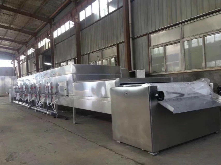 Large Multi-Layer Belt Pepper Dryer Red Chilli Drying Machine Conveying Drying Tunnel Microwave Drying Machine