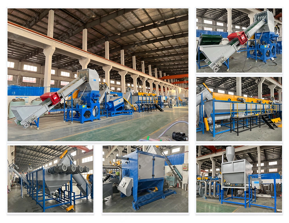 Plastic PE/PP/LDPE/LLDPE/BOPP/HDPE/Pet/Bottle/Laminated/Film/Woven Bag/Non Woven/Foil/Crushing Facility/Washing Plant/Dryer Squeezing Machine/Recycling Line