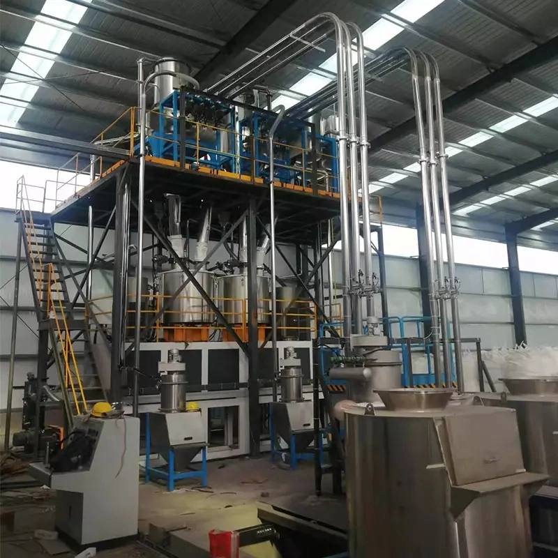 Equipment Sinotech Plastic Powder Mixer Pneumatic Conveying System Mixing Machines