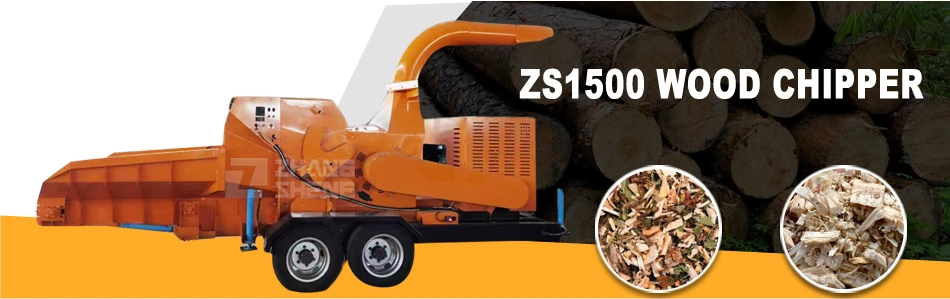 Industrial 12 Inch Tree Branch Shredder Crusher Large Wood Chipper Machine