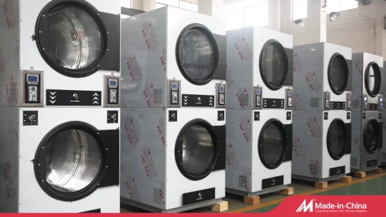 Fully Automatic Tokens Cards Coin Operated Washing Machine for Laundromat Laundry Shop Coin Washer Dryer