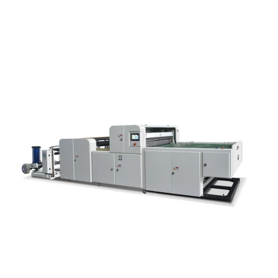 Rth-1400A Sticker Machine Jumbo Roll Film A4 Papersheet Cutting Machine with Conveying Belt Option