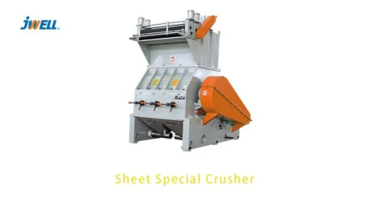 Jwell Dyps-P Series Sheet Crusher with a Set of Traction Devices