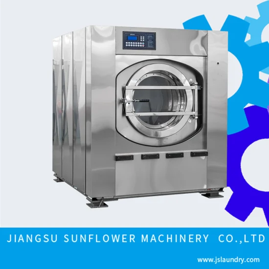 100kg 50kkgs Commercial Hospital Hotel Steam Heated Laundry Washer Extractor Washing Machine with CE Mark