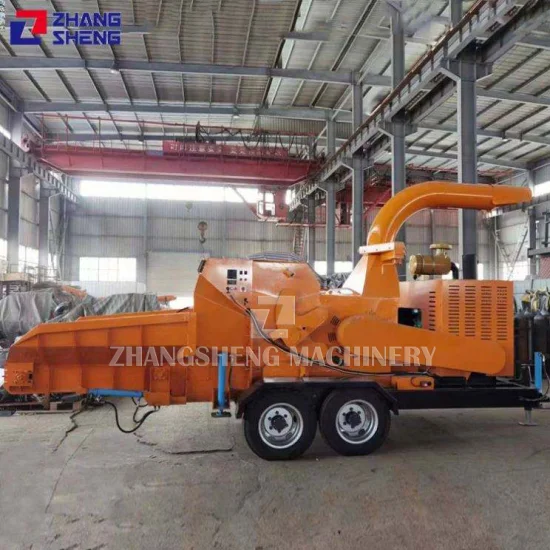 Industrial 12 Inch Tree Branch Shredder Crusher Large Wood Chipper Machine