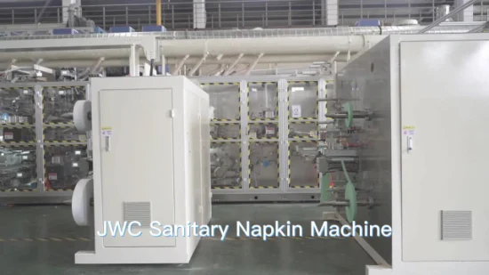 Factory Top Machinery Jwc Wooden Box or Other Pad Price Sanitary Napkin Machine